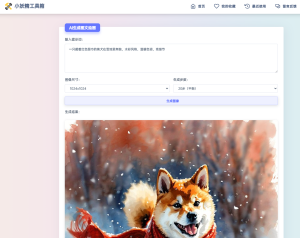 适用于彩虹工具箱程序的AI生成图文绘画插件工具-云科数创