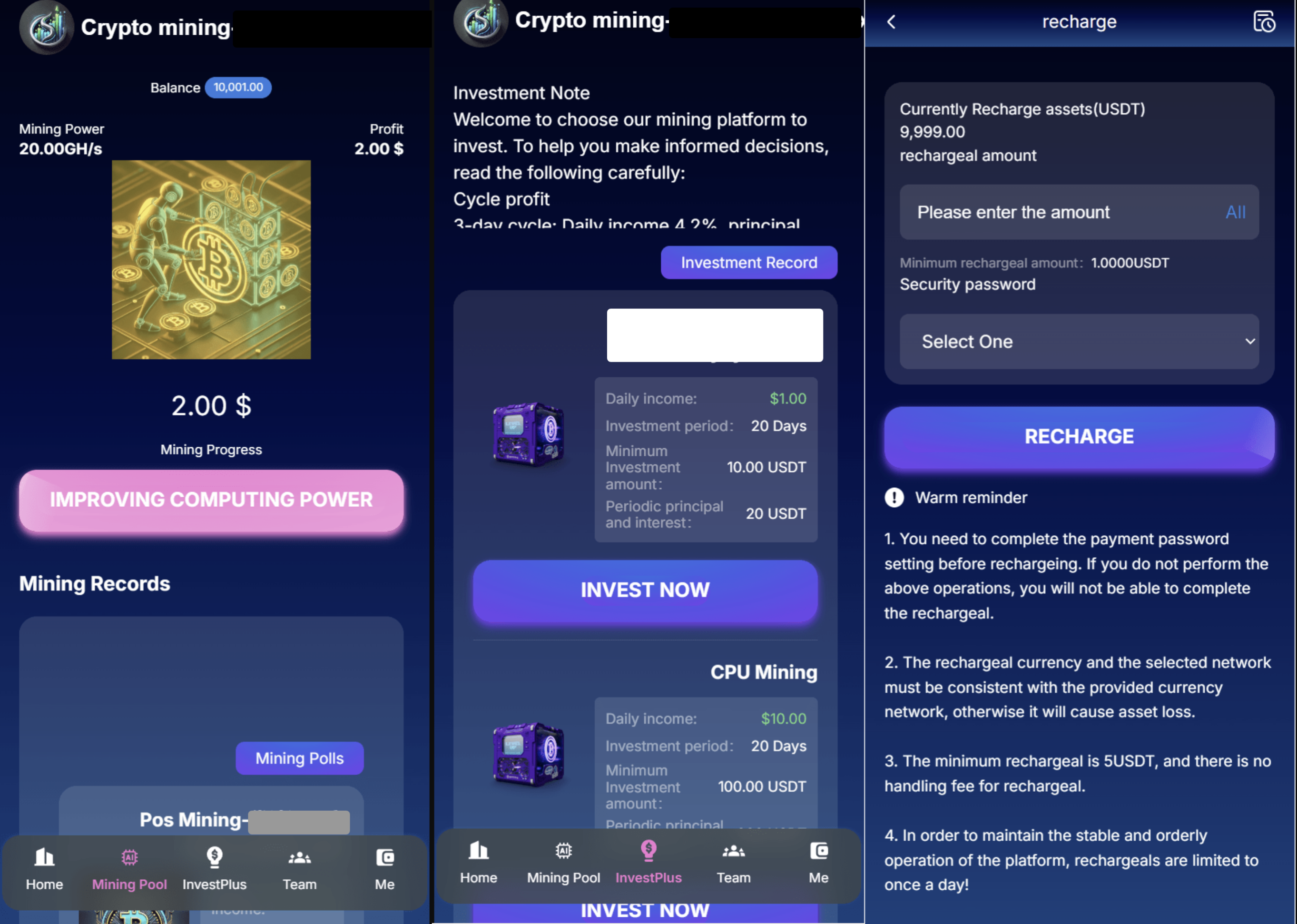英文投资理财源码挖矿源码投资理财系统源码-云科数创