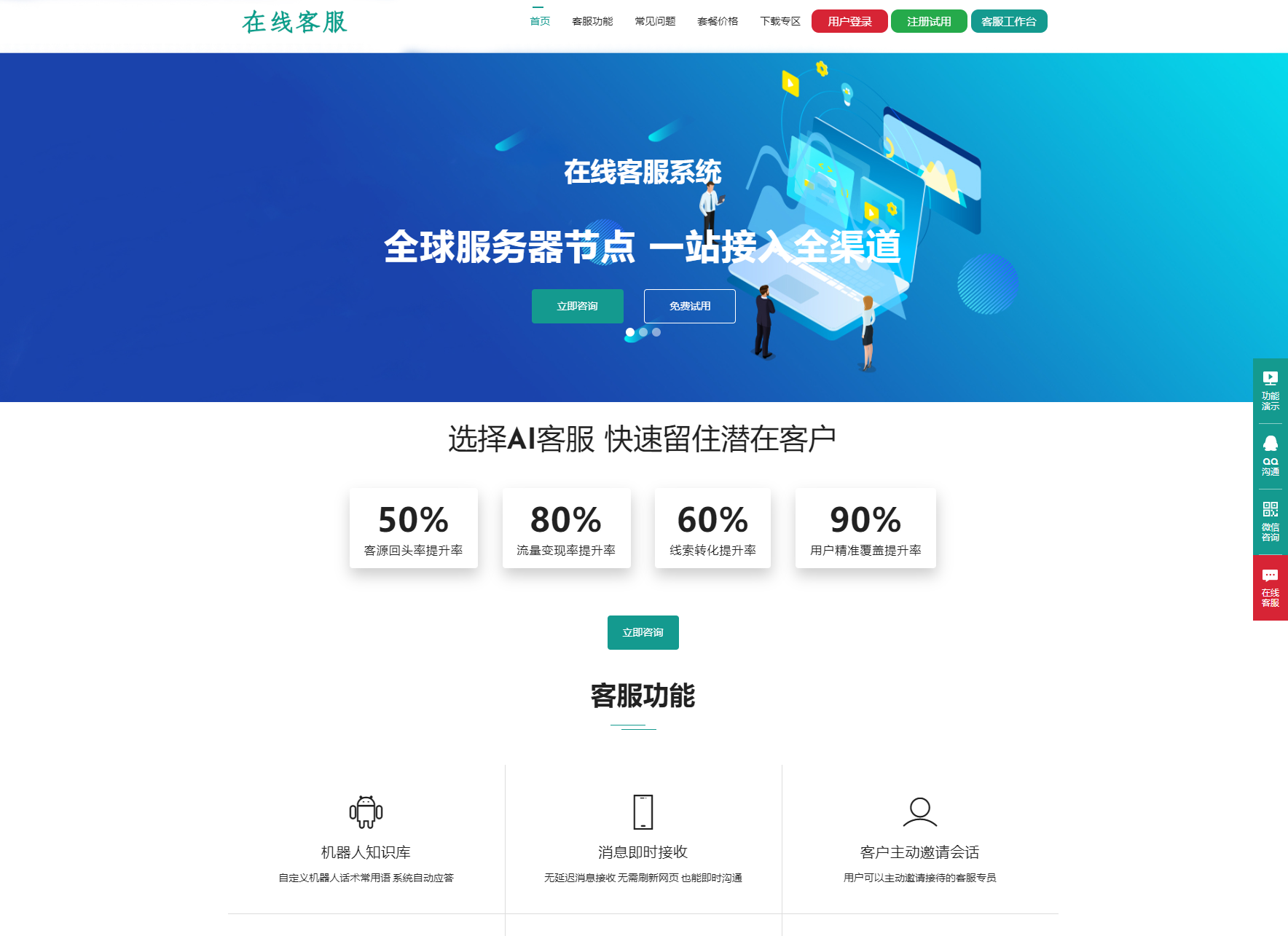 运营级在线客服系统源码 附教程-云科数创
