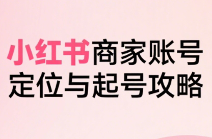 大晴老师·小红书电商全链路实战从定位到爆单(更新8月)-云科数创