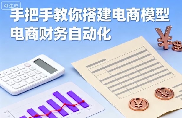 手把手教你搭建电商模型-电商财务自动化-云科数创