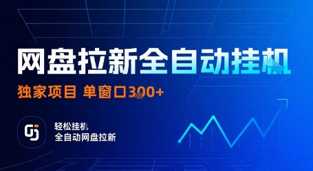 网盘拉新全自动挂G,独家技术,操作简单,自动完成拉新任务,单窗口3张【揭秘】-云科数创