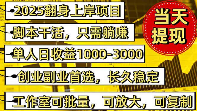 2025翻身上岸项目脚本干活,内部客户经理内部开号,单人日收益1000-300...-云科数创