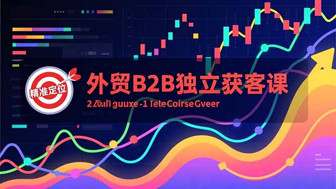 外贸B2B独立获客课，Facebook主页搭建、消息互动广告、精准定位，打造高询盘系统-云科数创