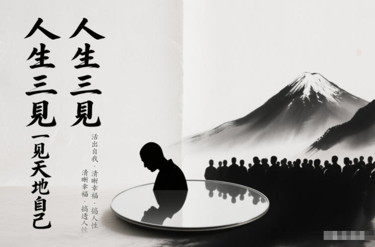 人生三见一见天地见众生见自己，活出自我拥有清晰幸福人生，搞透人性-云科数创