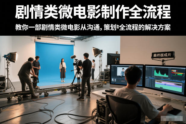 剧情类微电影制作全流程，教你一部剧情类微电影从沟通，策划到拍摄制作全流程的解决方案-云科数创