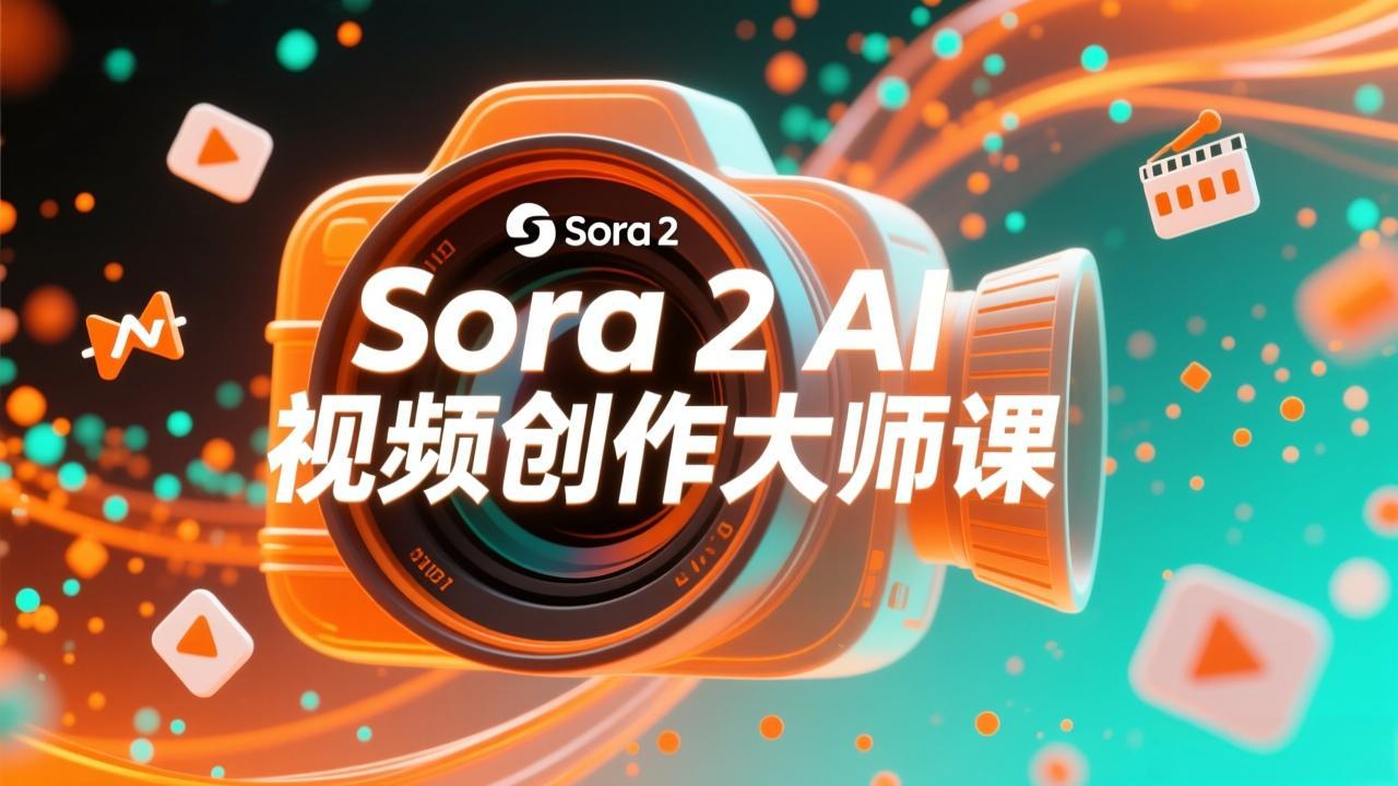 如何利用Sora 2创建流行AI人工智能视频大师班教程：掌握创作全流程，产出百万播放内容-云科数创