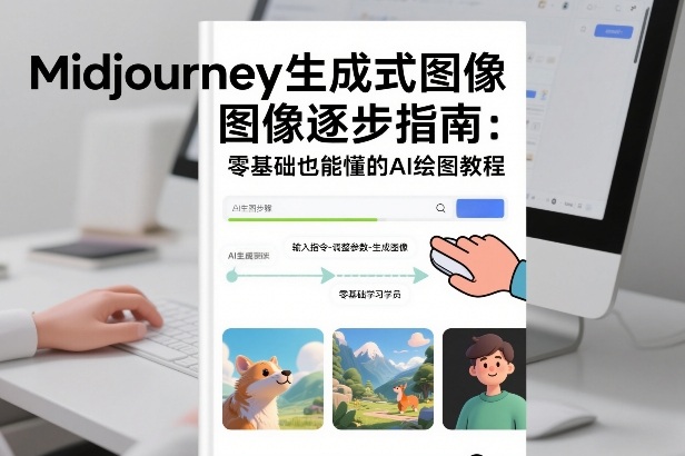 Midjourney生成式图像逐步指南：零基础也能懂的AI绘图教程-云科数创