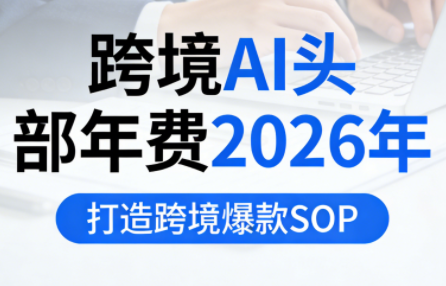跨境AI头部年费2026年，打造跨境爆款SOP(更新3月)-云科数创