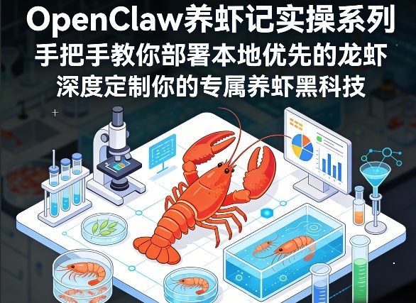 OpenClaw养虾记实操系列，手把手教你部署本地优先的龙虾，深度定制你的专属养虾黑科技(更新)-云科数创