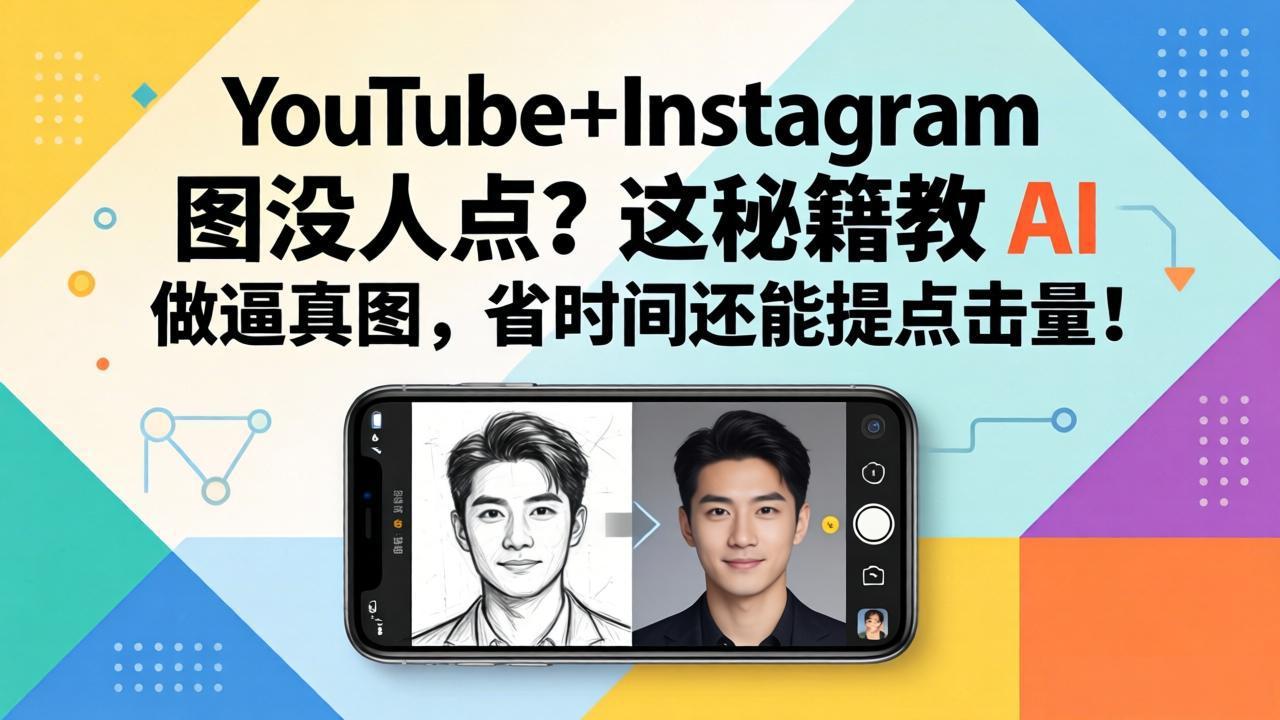 YouTube+Instagram图没人点？这秘籍教 AI 做逼真图，省时间还能提点击量-云科数创