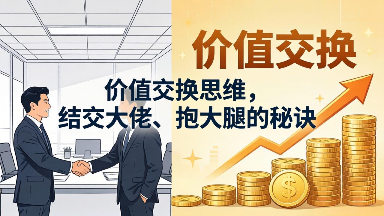 某付费文章:价值交换思维,结交大佬、抱大腿的秘诀-云科数创