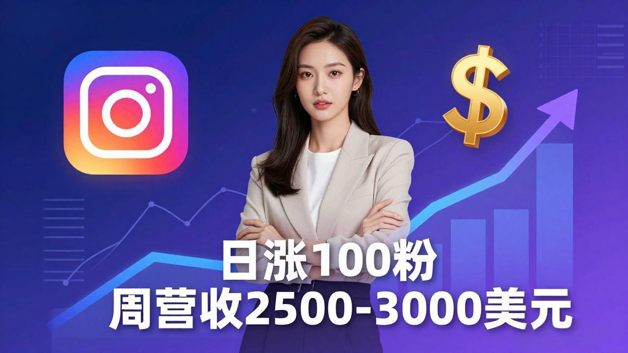 想做数字产品?Sheri亲授:日涨100粉、每周2500至3000美元的营收,Instagram躺着赚-云科数创