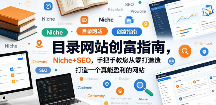 目录网站创富指南,Niche+SEO,手把手教您从零打造打造一个真能盈利的网站【原创双语字幕】-云科数创