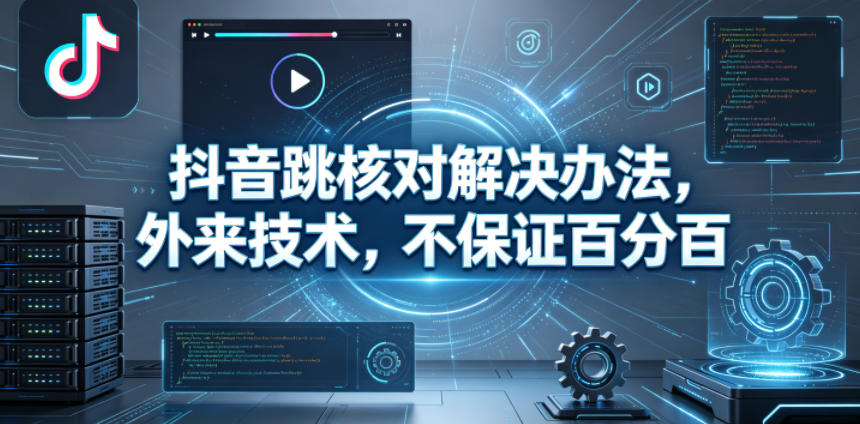 抖音跳核对解决办法,外来技术,不保证百分百-云科数创