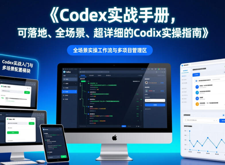 Codex实战手册,可落地、全场景、超详细的Codex实操指南-云科数创