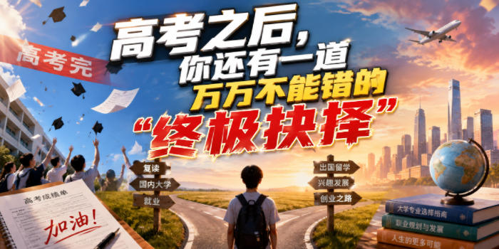 付费文章:高考之后,你还有一道万万不能错的“终极抉择”-云科数创