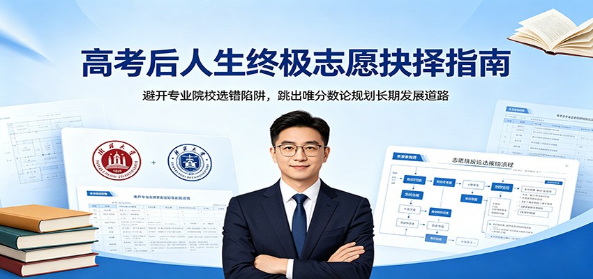 高考后人生终极志愿抉择指南:避开专业院校选错陷阱,跳出唯分数论规划长期发展道路-云科数创