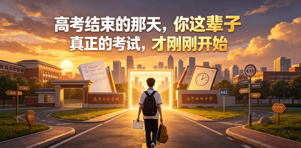 付费文章:高考结束的那天,你这辈子真正的考试,才刚刚开始-云科数创