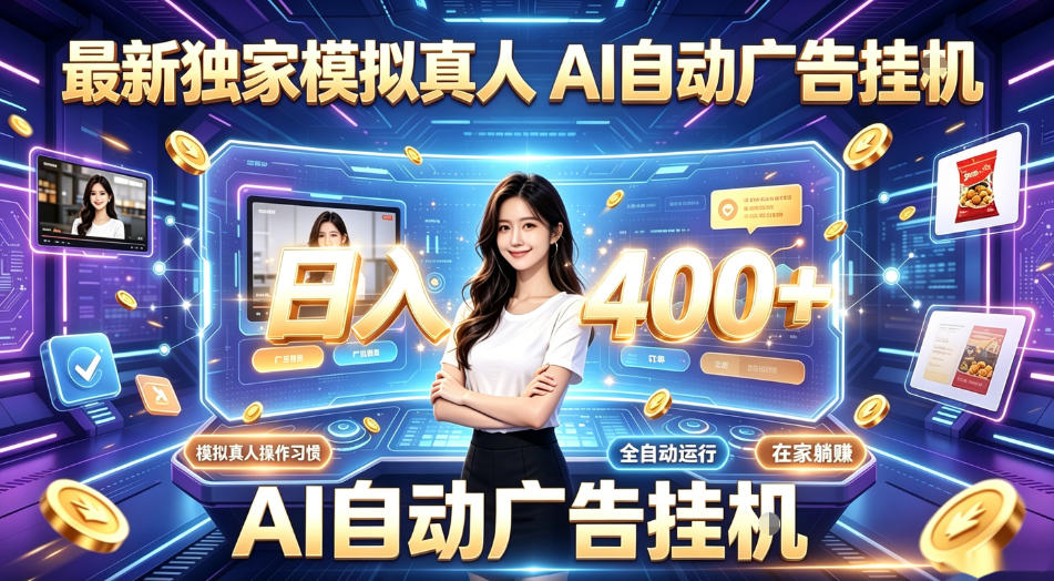最新独家模拟真人，AI自动挂号挂G，日入400+，全程全自动运行，无需人工【揭秘】-云科数创