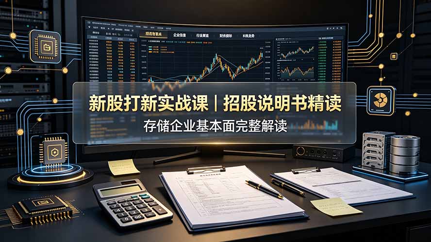 付费文章：新股打新实战课｜招股说明书精读，存储企业基本面完整解读-云科数创