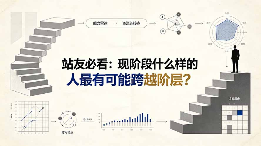 付费文章：站友必看：现阶段什么样的人最有可能跨越阶层?-云科数创