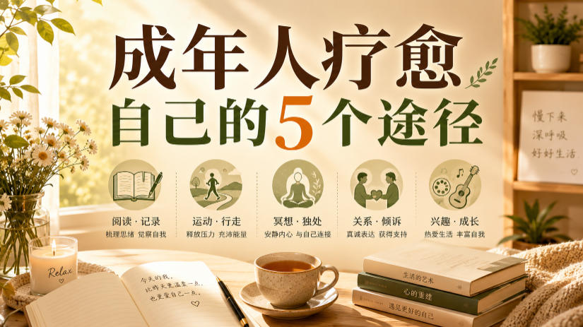 付费文章：成年人疗愈自己的5个途径-云科数创