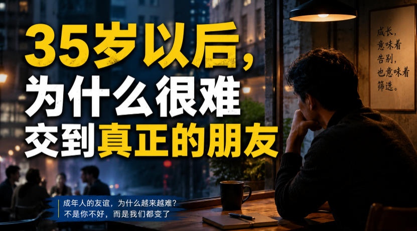 付费文章:35岁以后,为什么很难交到真正的朋友-云科数创