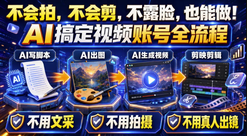 AI短视频起号实战项目,用AI做视频起号,45天涨粉12W,一条广告8.5k,广告接到手软,引流、变现两不误!-云科数创